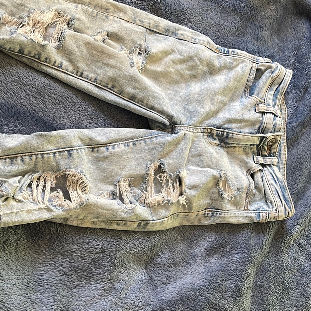 American eagle next level stretch size 00 very washy type color
